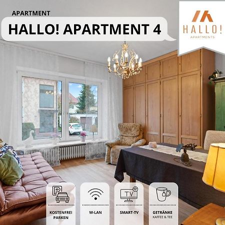Tolle Zweiraum-Ferienwohnung In Bester Lage L Innenstadtnaehe L 1 Minute Zum Bahnhof L Tv L Free-Wlan L Keine Kueche L Willkommen Im Hallo!-Apartment 4 Bad Wörishofen Kültér fotó